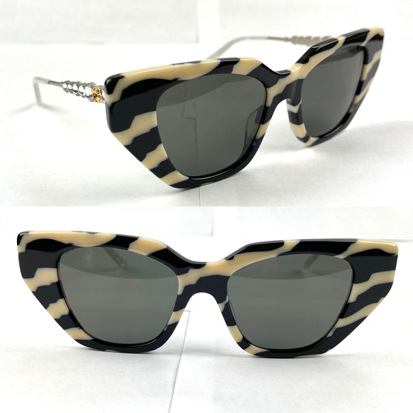 Gucci cat eye crystals embellished sunglasses